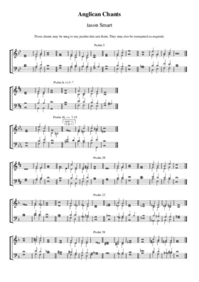 Anglican Chants