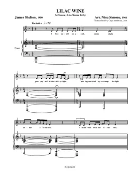 Lilac wine (Nina Simone)
