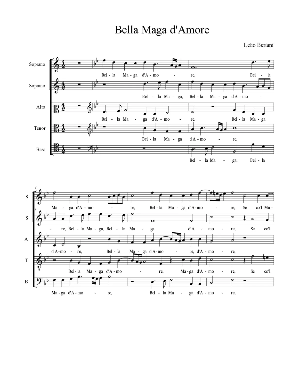 Bella Maga d'Amore - Page 1
