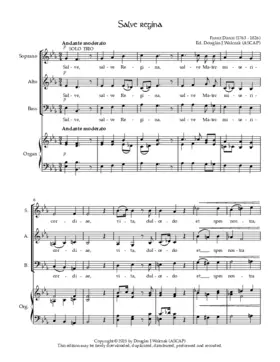 Salve Regina in E Flat