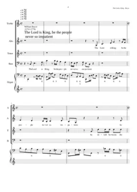 The Lord is king and hath put on glorious apparel