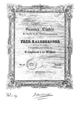 25 Grandes Etudes, Op.143