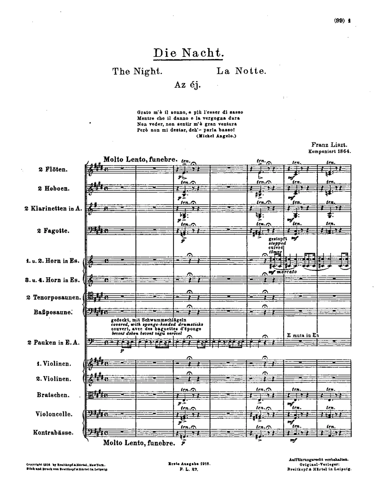 La notte - Page 1