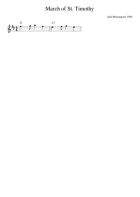 March of St. Timothy