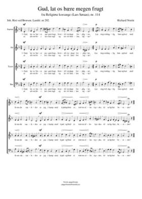 Gud lat os bære megen frugt