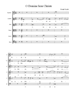 O Domine Iesu Christe a 6