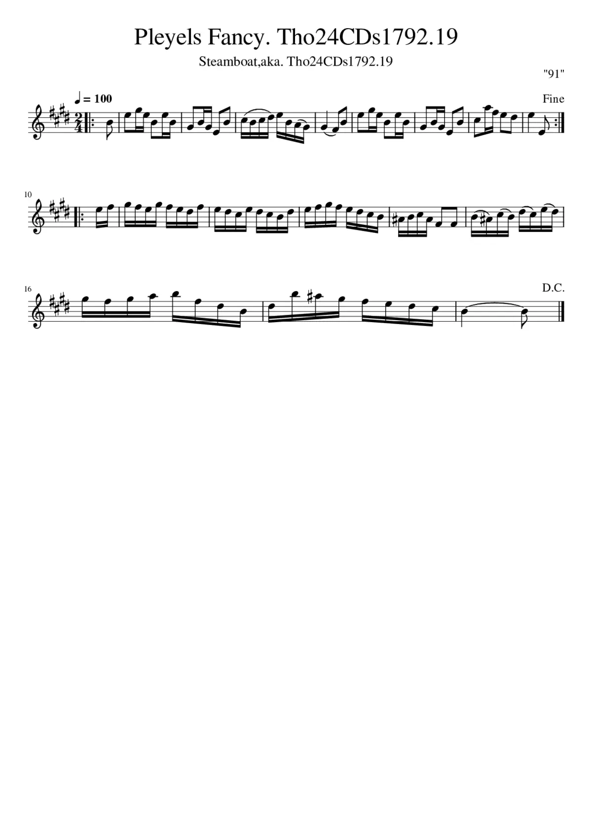 Pleyels Fancy. Tho24CDs1792.19 - Page 1