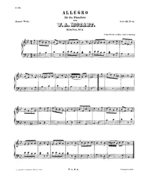 Allegro in B-flat major