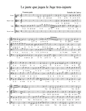 Le juste que jugea le Juge tres-injuste