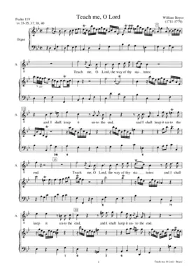 Teach me, O Lord, the way of thy statutes