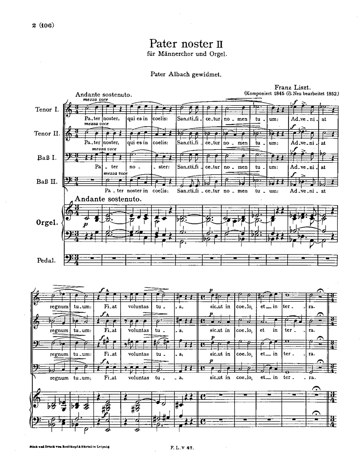 Pater noster I - Page 1