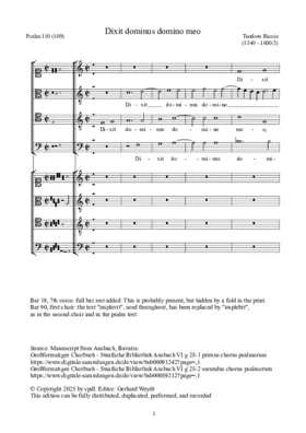 Dixit Dominus