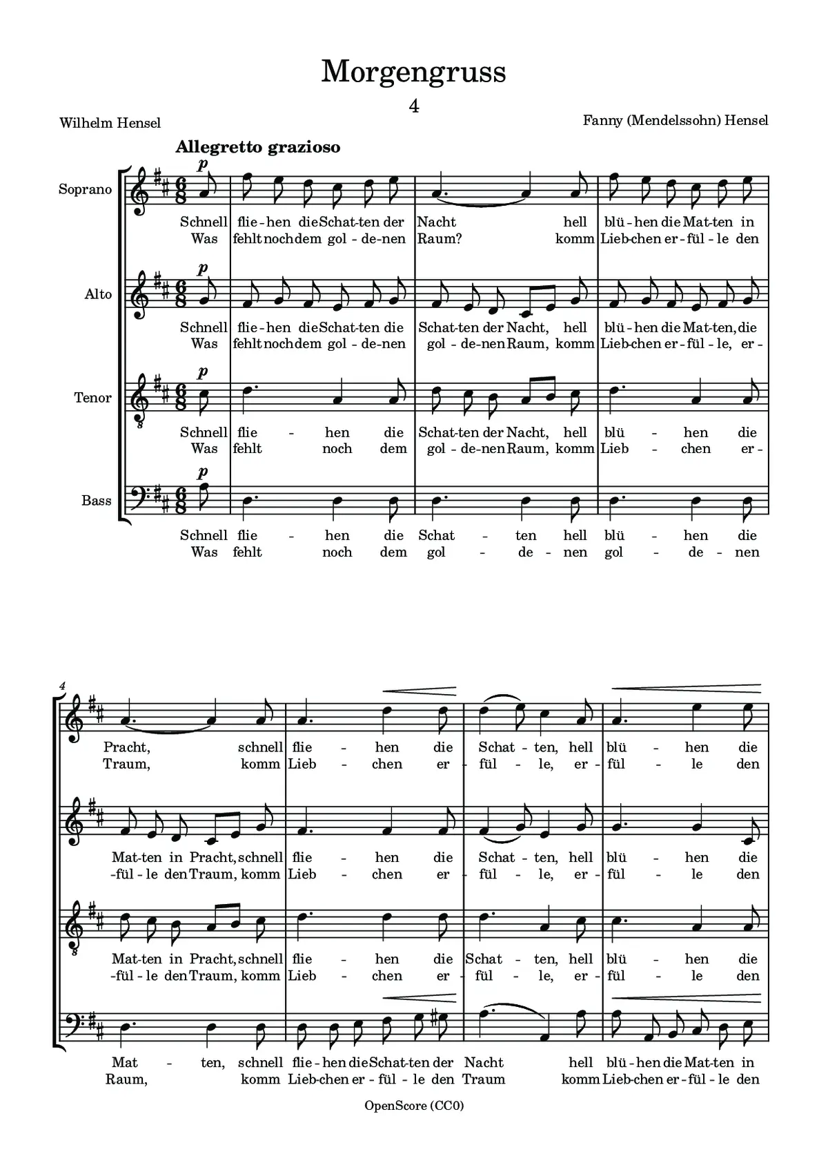 Morgengruss - Page 1