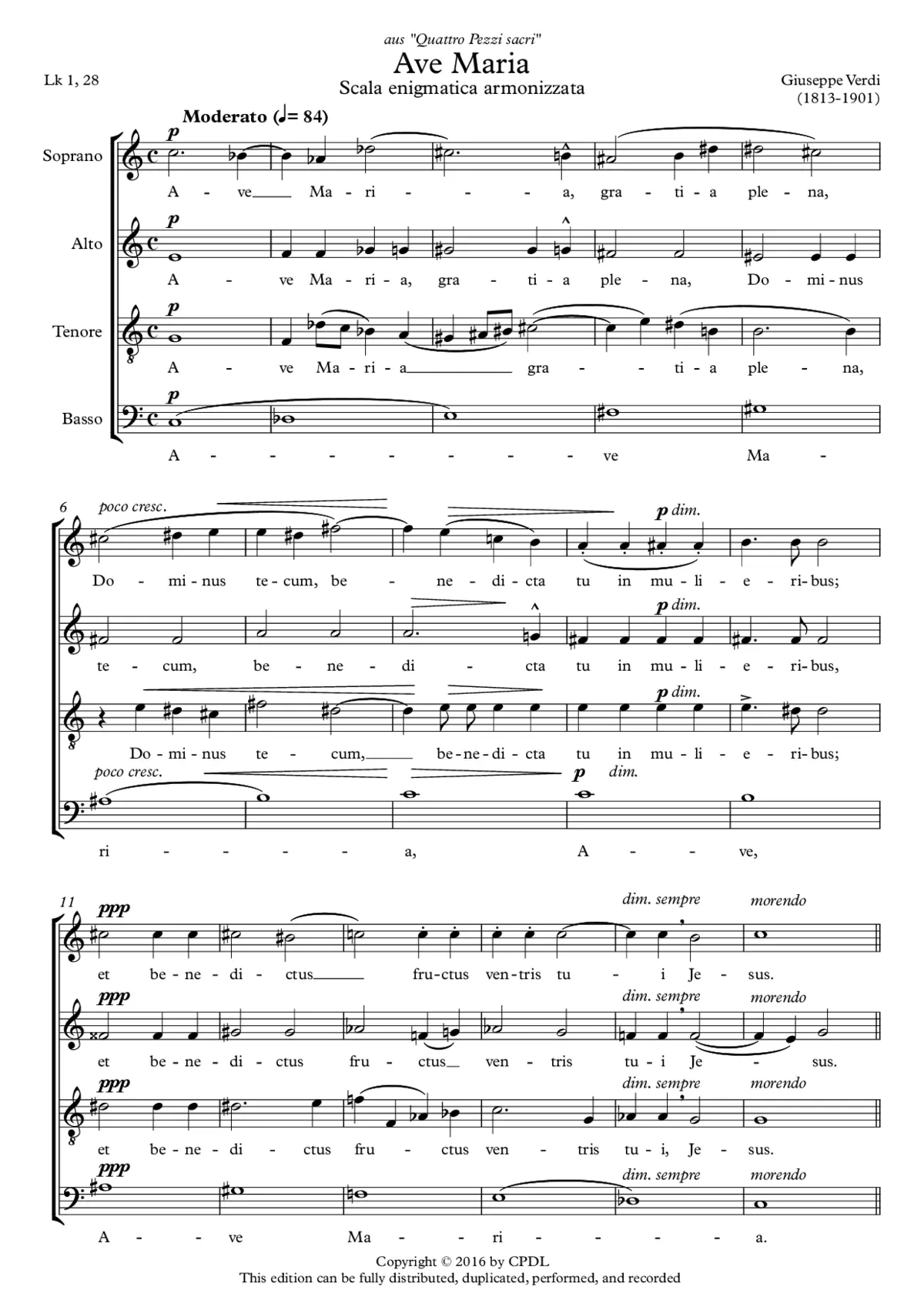 Ave Maria - Page 1