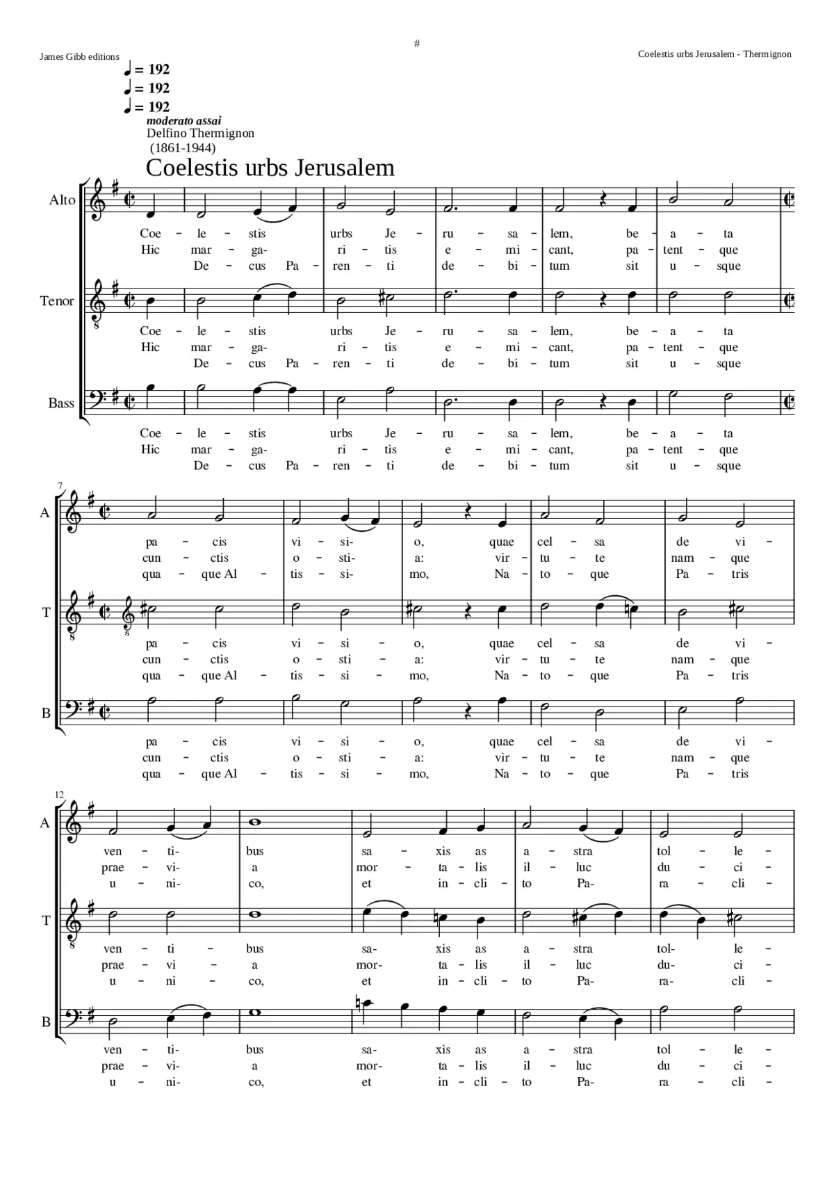 Coelestis urbs Jerusalem - Page 1