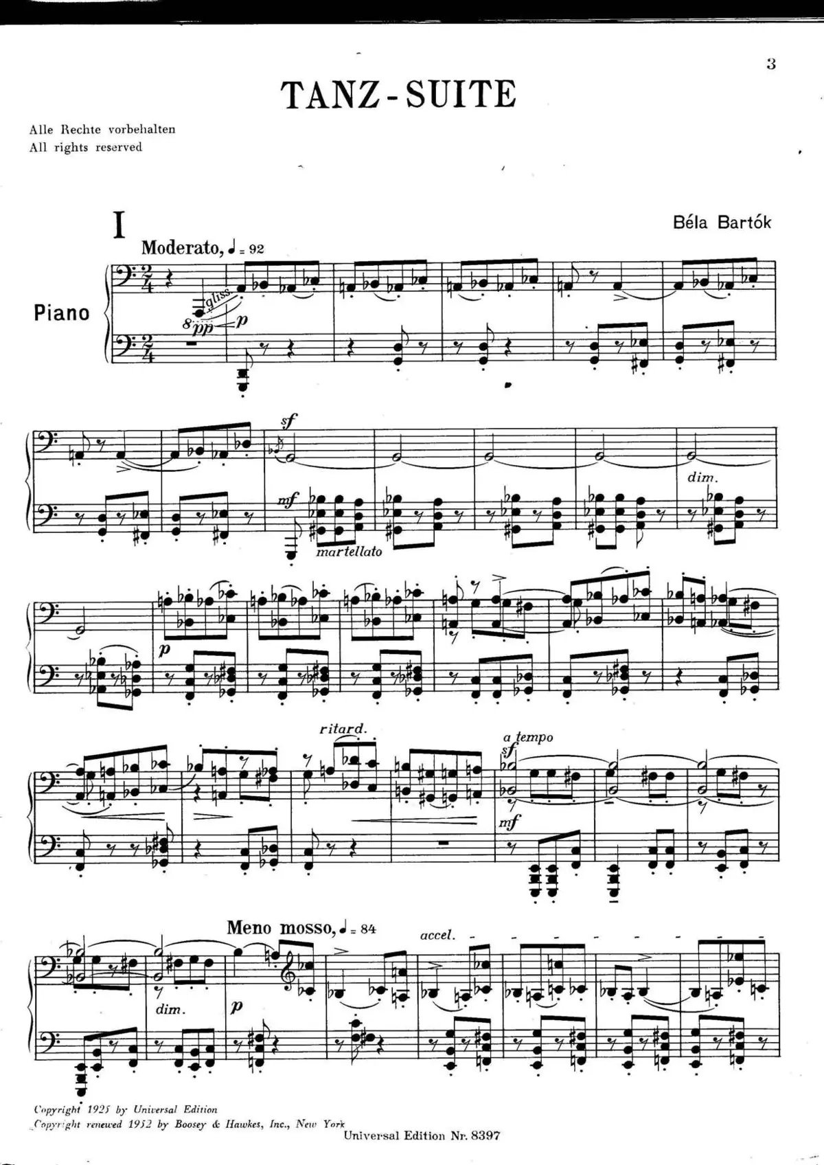 Tanz Suite - Page 1