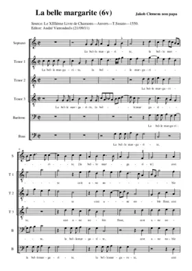 La belle margarite a 6