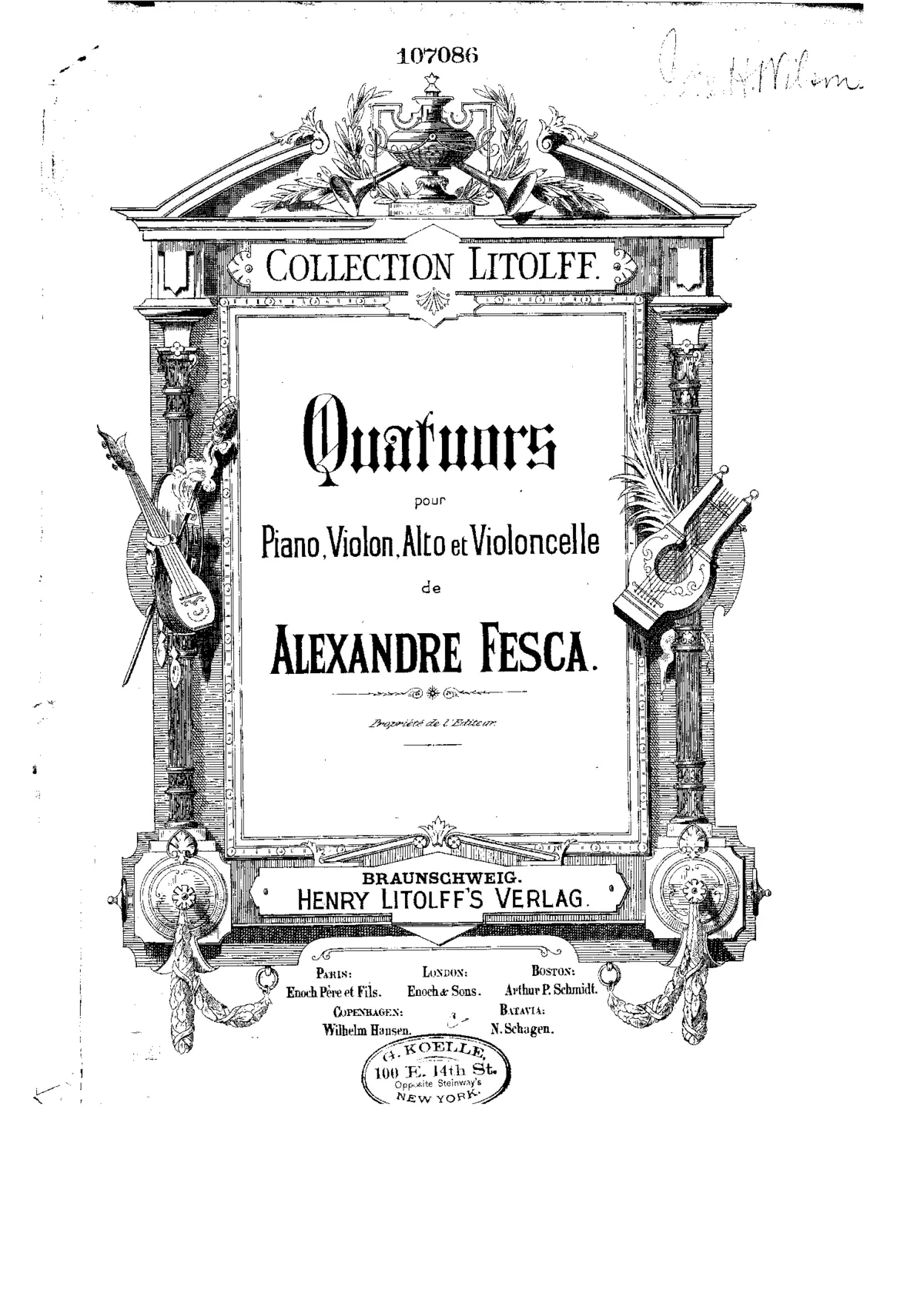 Piano Quartets - Page 1