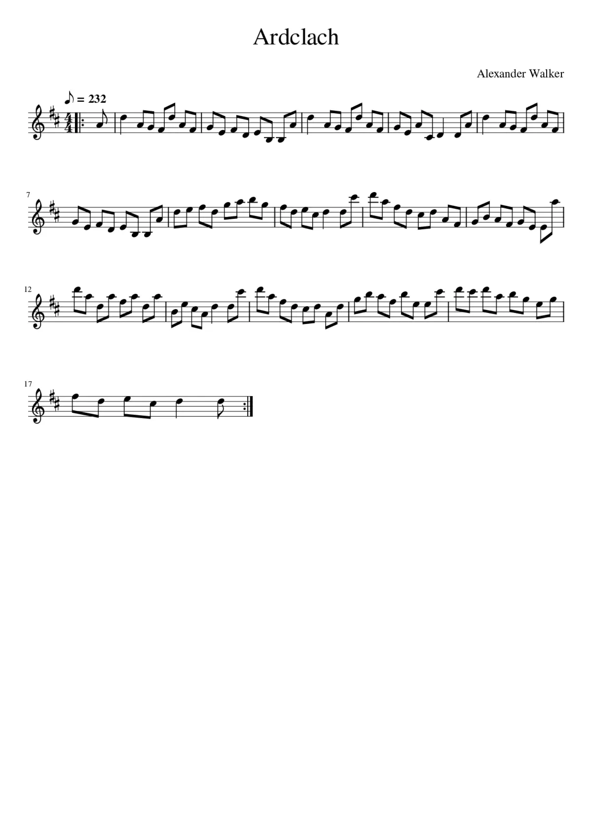 Ardclach - Page 1