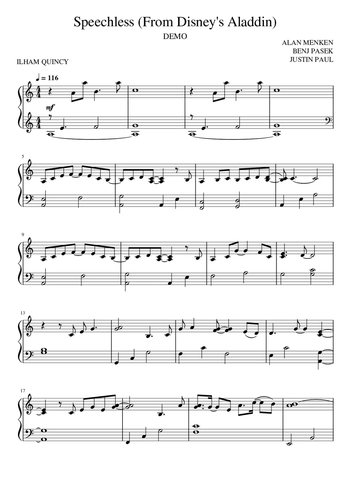 Speechless - Page 1