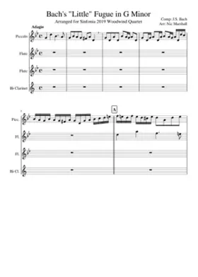 Fugue in G minor BWV 578