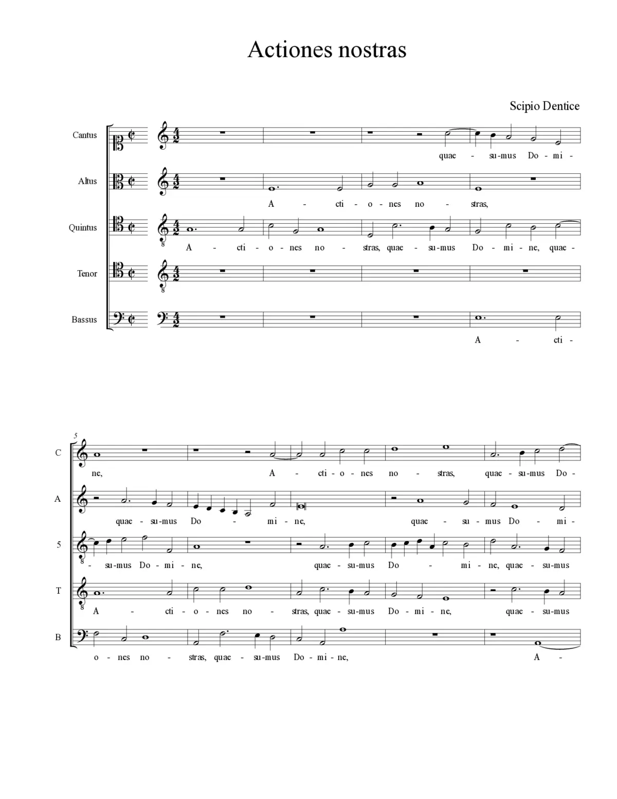 Actiones nostras - Page 1