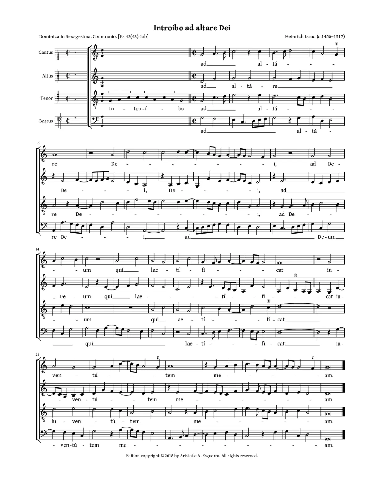 Introibo ad altare - Page 1