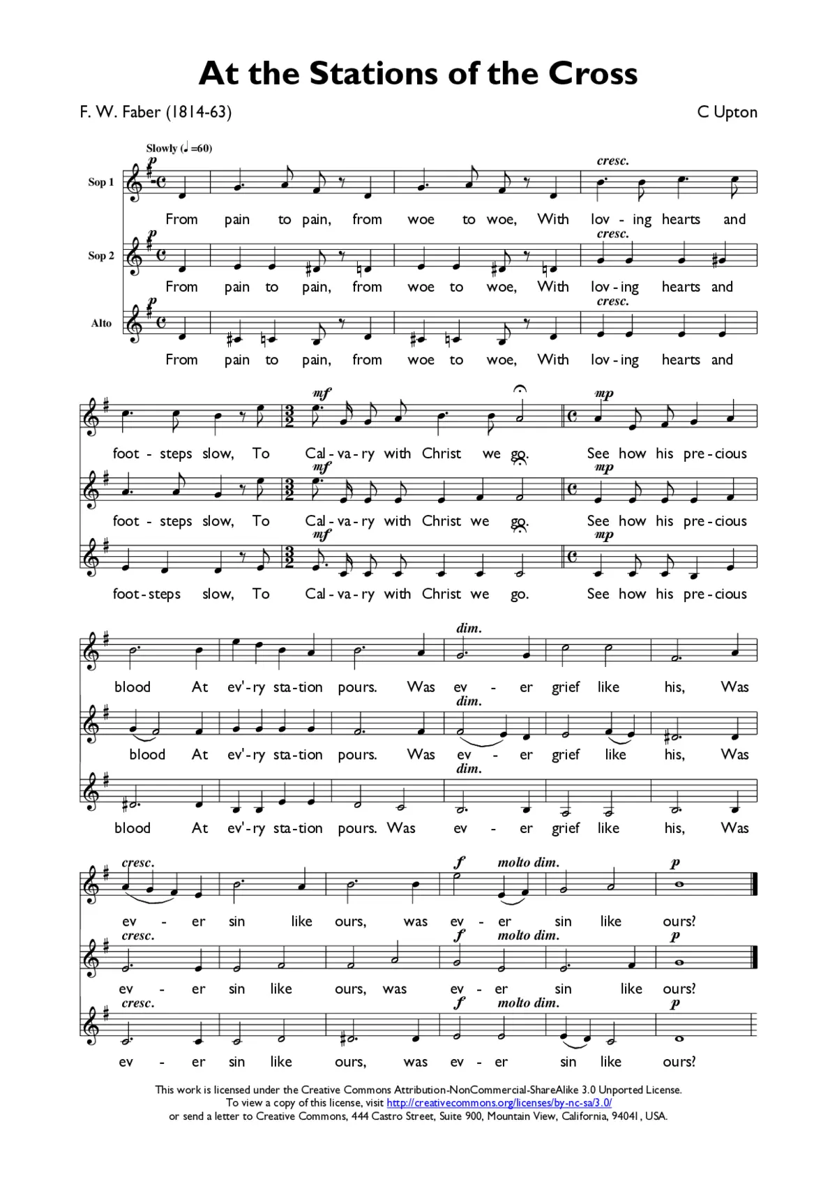 At the stations of the Cross - Page 1