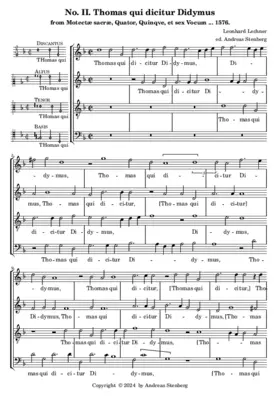 Thomas qui dicitur Didymus