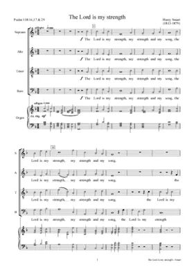 The Lord is my strength