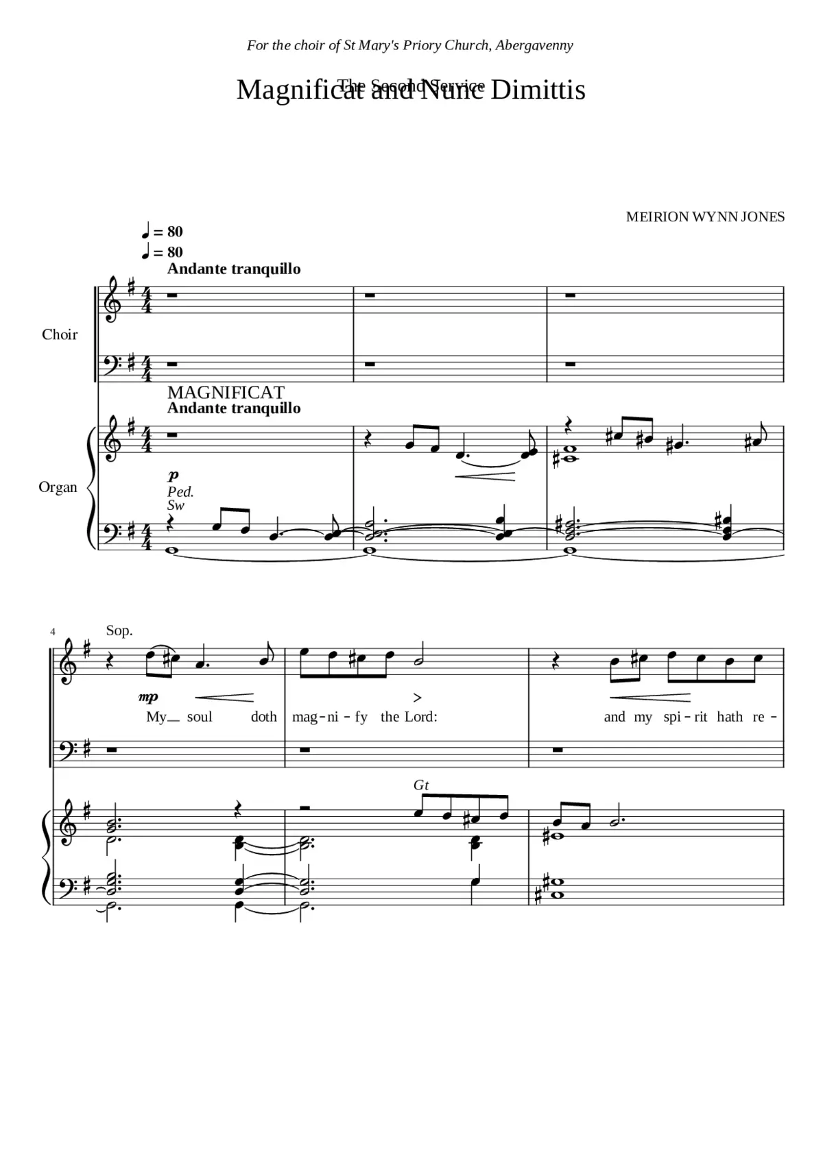 The Second Service - Page 1