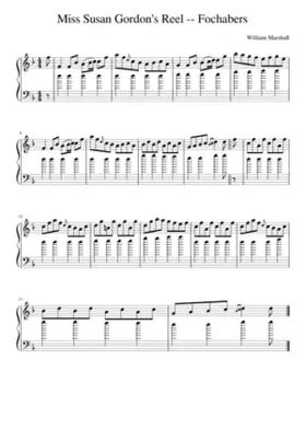 Miss Susan Gordon's Reel -- Fochabers