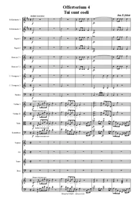 Tui sunt coeli (Offertorium)