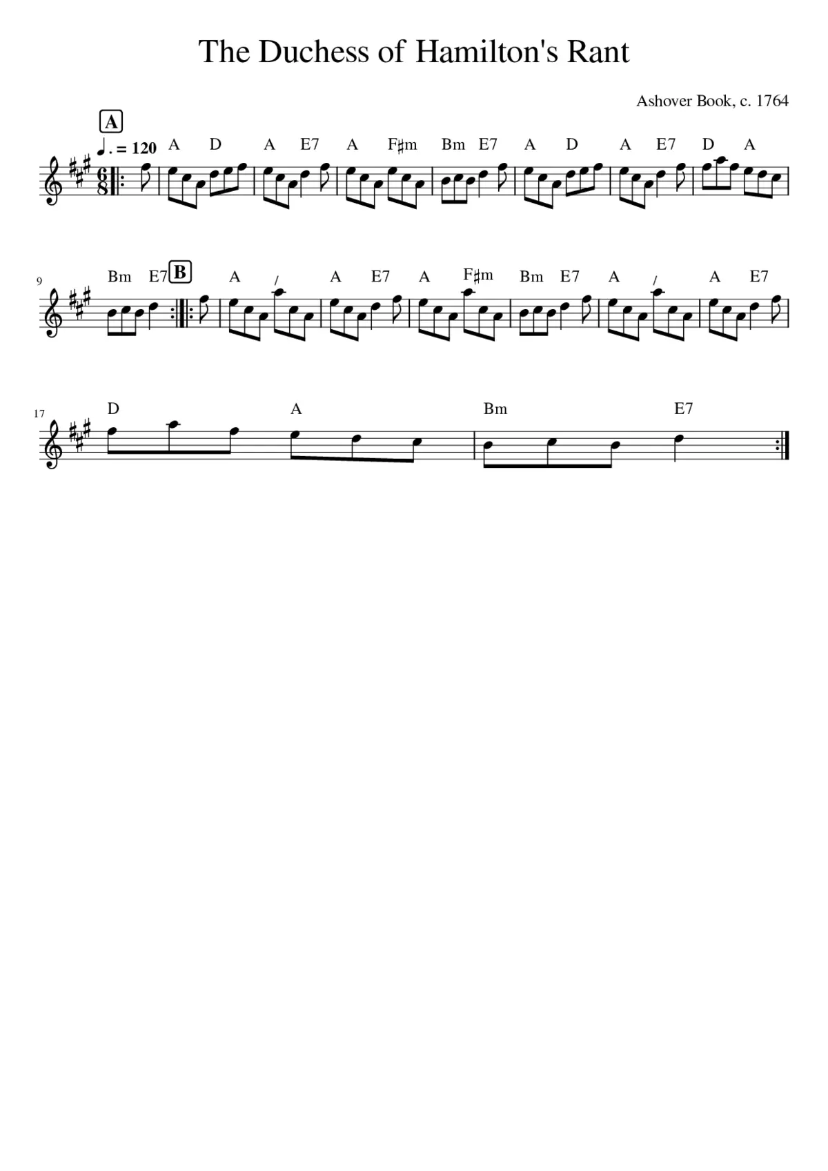 The Duchess of Hamilton's Rant - Page 1