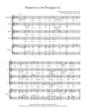 Responses to the Decalogue in F
