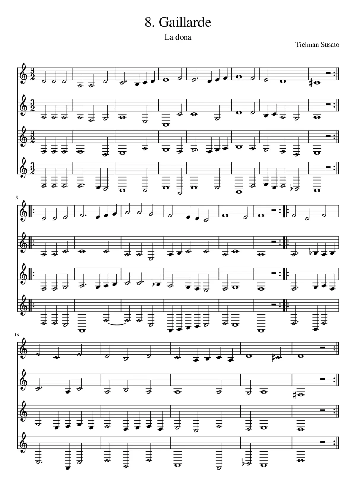 8. Gaillarde - Page 1