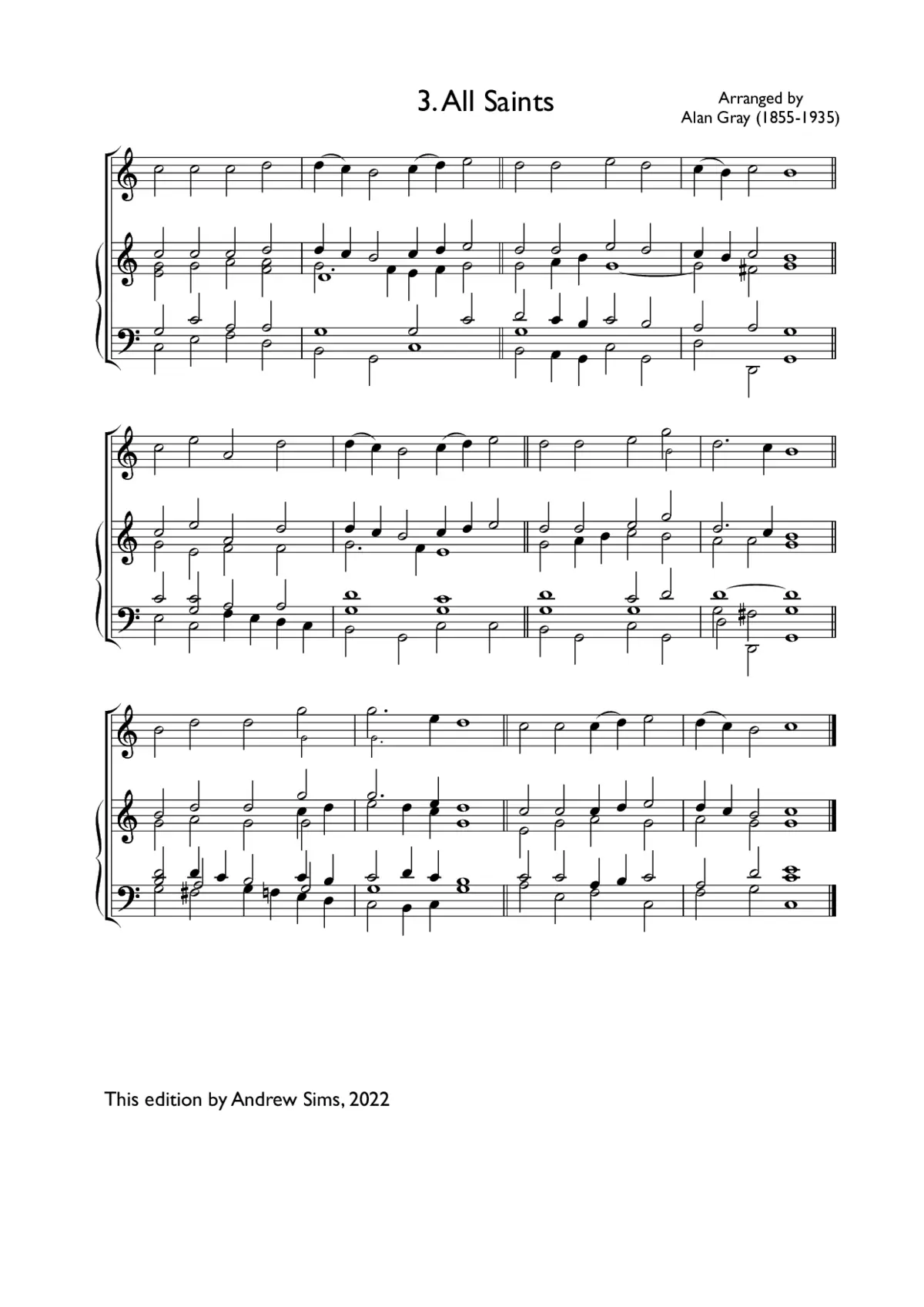 All Saints - Page 1