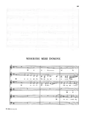 Miserere mihi Domine