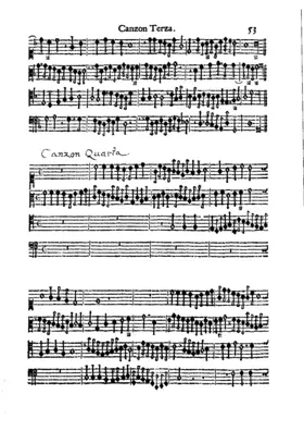 Canzon sopra Sesto tono