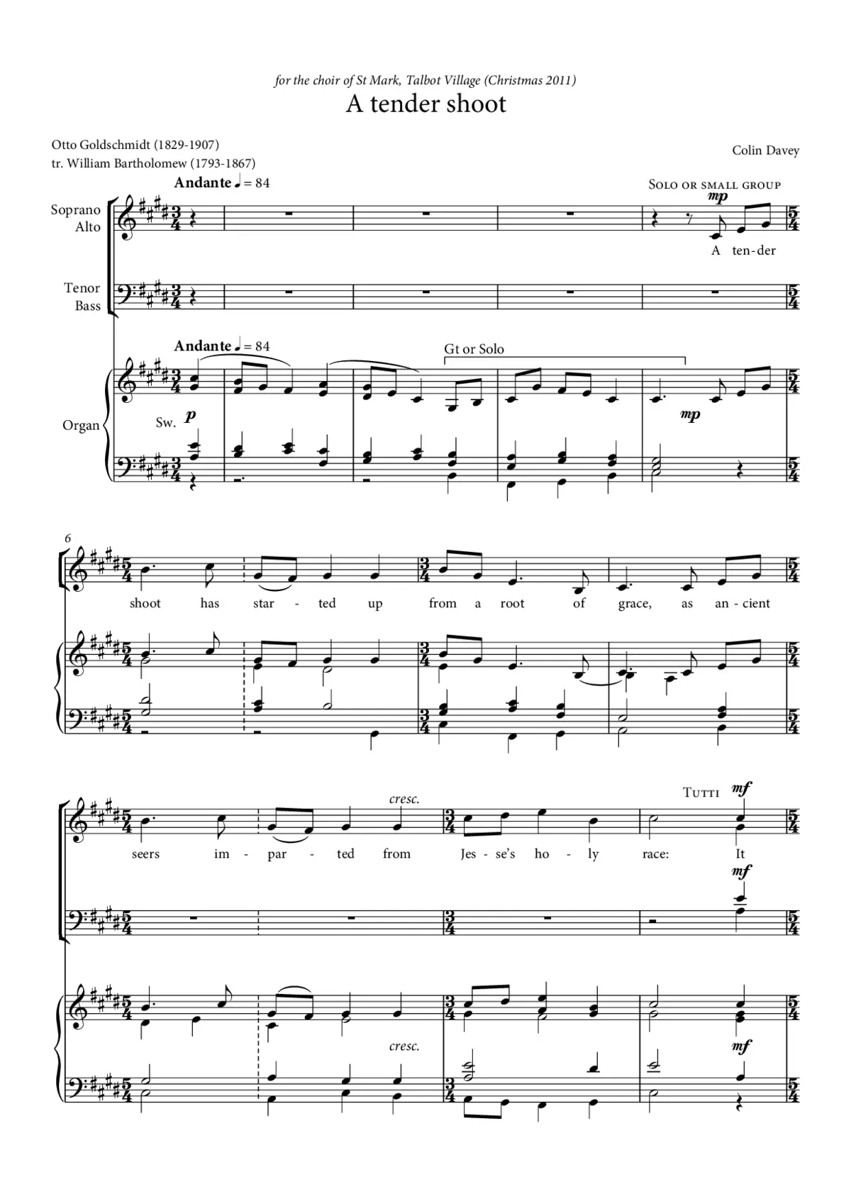 A tender shoot - Page 1