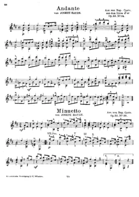 Suite de pièces extraits d'oevres des grandes maîtres et appliqués à la guitarre