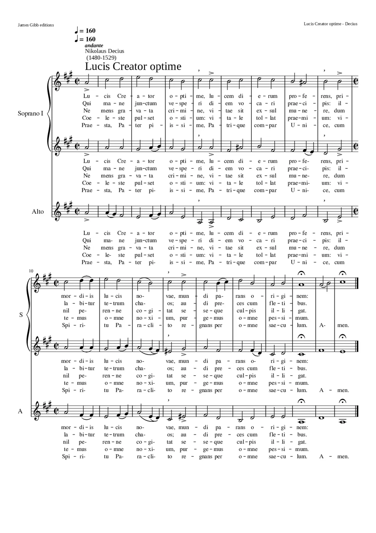 Lucis Creator optime - Page 1