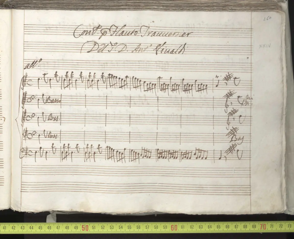 Flute Concerto in D major - Page 1