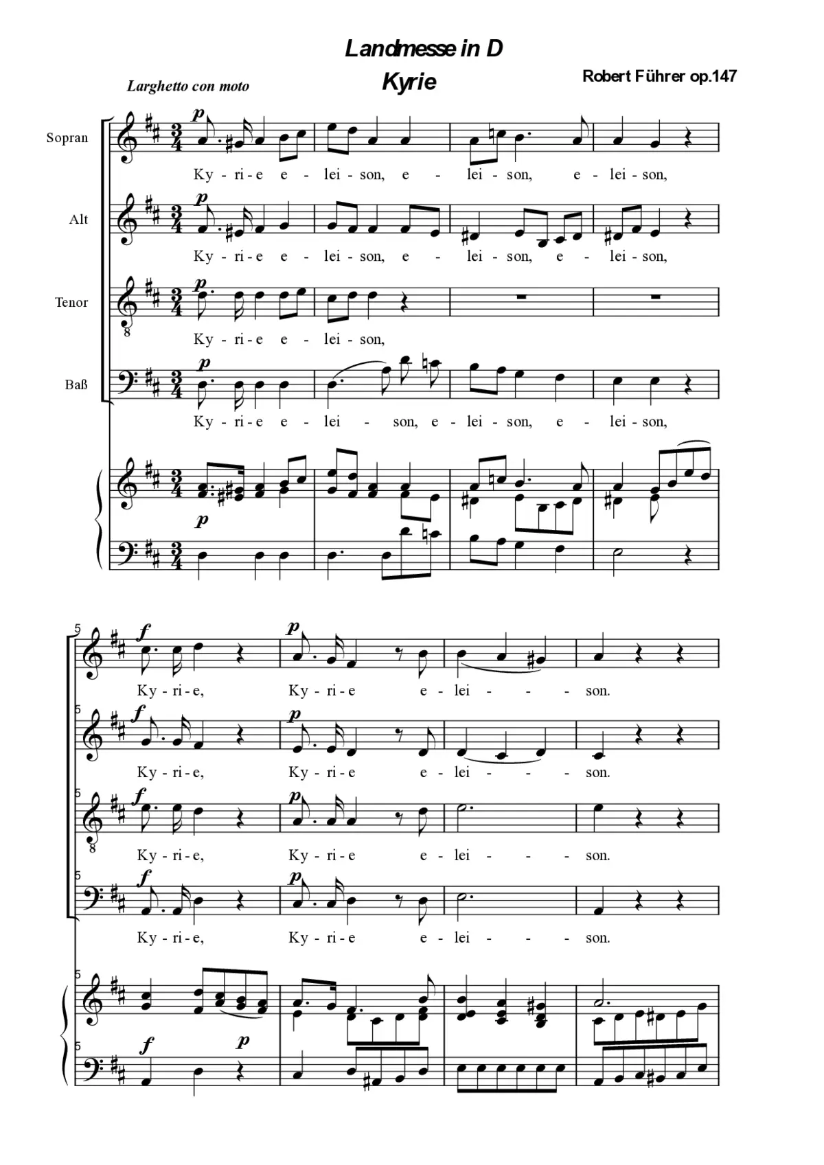 Missa, op. 147 - Page 1