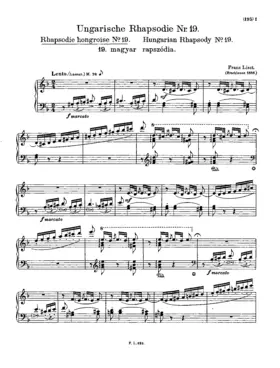 Hungarian Rhapsody No.19