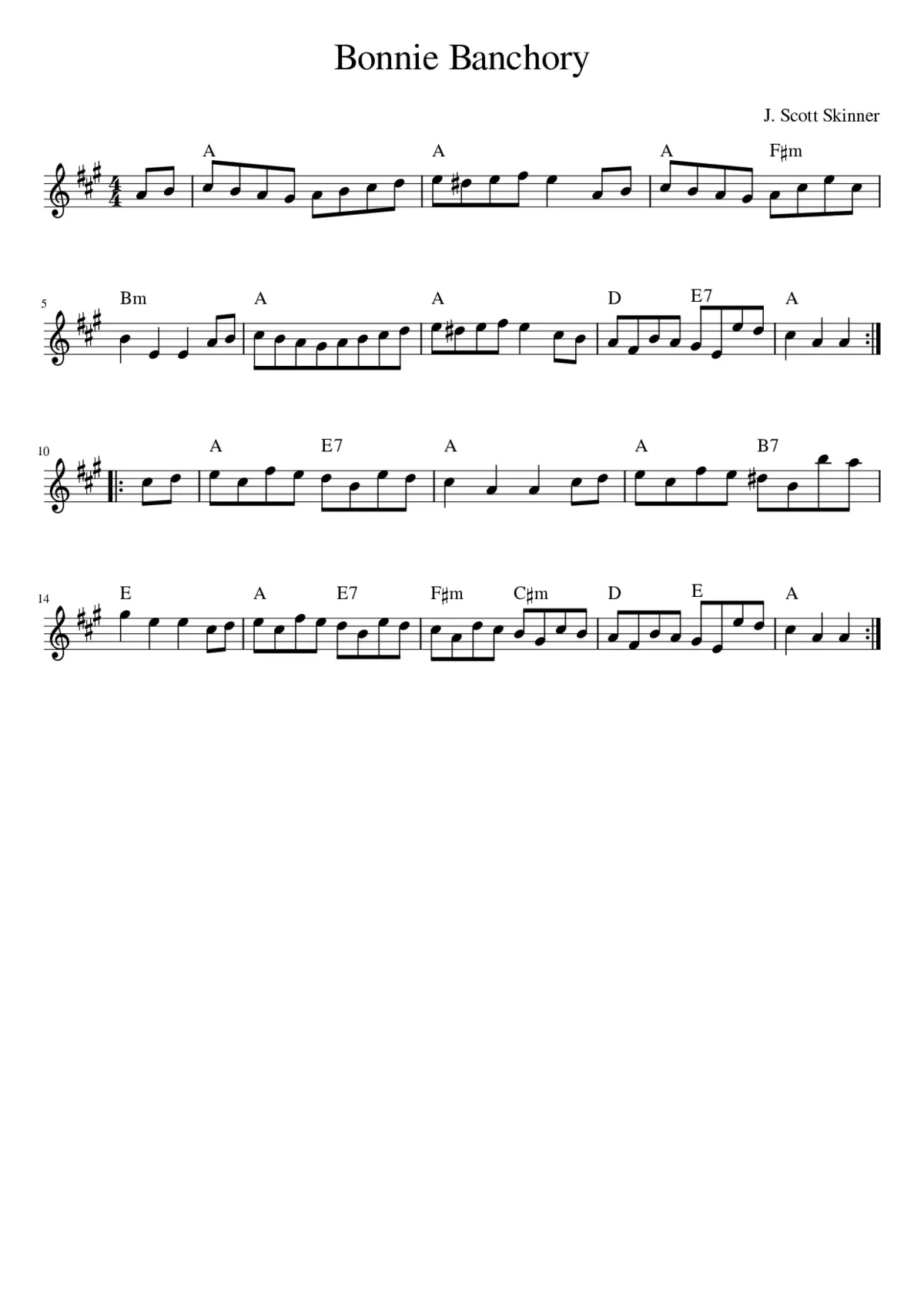 Bonnie Banchory - Page 1