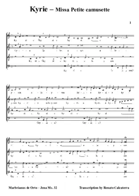 Missa Petite camusette