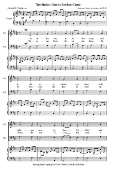 The sinless one to Jordan came