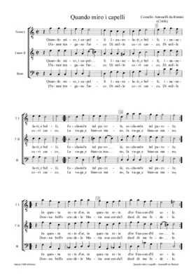 Quando miro i capelli