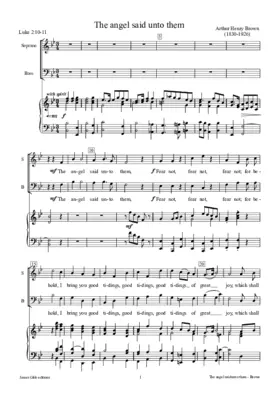 The angel said unto them, fear not